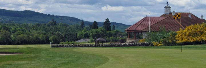 The driving range at Elmwood Golf Club