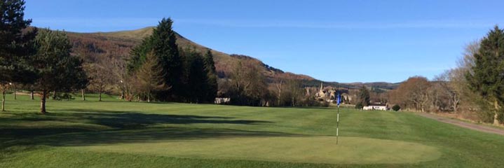 A view of Falkland golf course