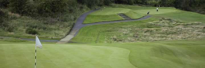 The golf course at Fereneze Golf Club