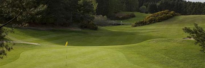 The 16th hole at Forres Golf Club
