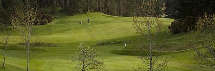 The 4th hole at Forres Golf Club