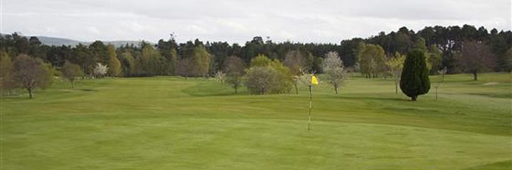 The 12th hole at Forres Golf Club