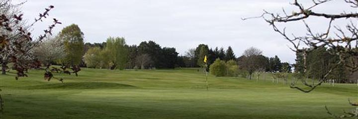 The 13th hole at Forres Golf Club