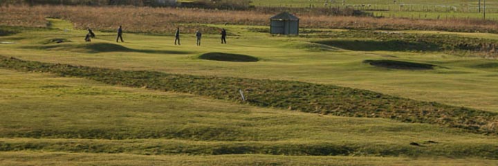 The 2nd hole on the Rosehill course at Fraserburgh Golf Club