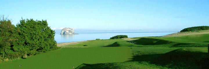 The 12th hole of the Glen Golf Club, North Berwick