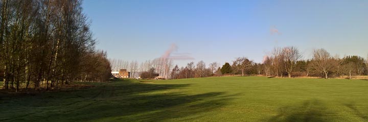 A view over Grangemouth golf course