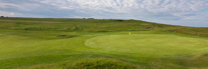 A view of the Gullane No 2 course at Gullane Golf Club