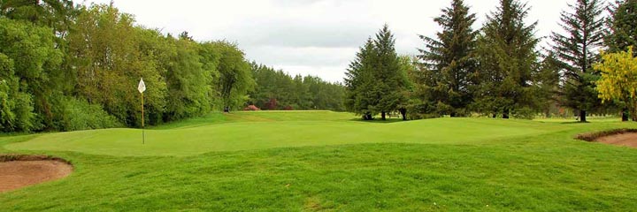 The parkland Hamilton golf course