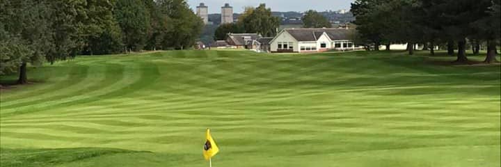 Looking back towards the clubhouse at Hamilton Golf Club