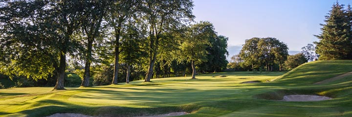 The 3rd green at Harburn Golf Club