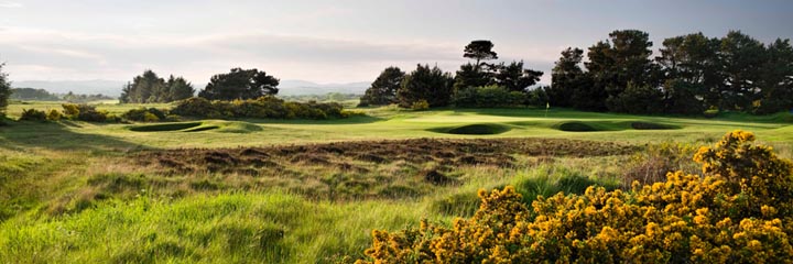 A view of Irvine golf course