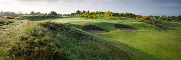 A view of Irvine golf course