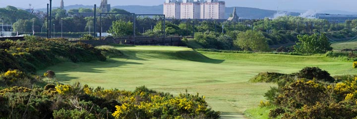 A view of Irvine golf course