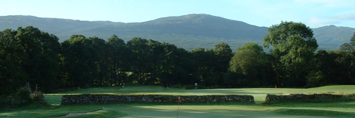 The 5th hole at Killin Golf Club