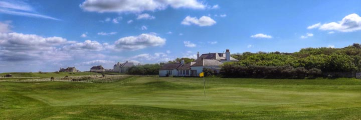 A view of Kilspindie golf course