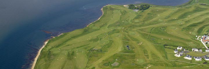 A view of Kilspindie golf course