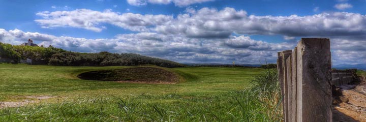 A view of Kilspindie golf course