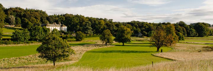 A view across Kingarrock hickory golf course