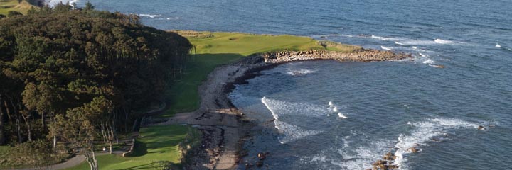 The 15th hole at Kingsbarns Golf Links