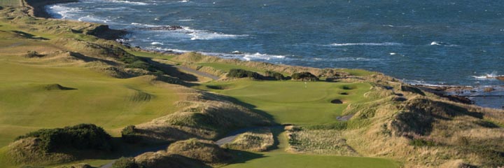 The 2nd hole at Kingsbarns Golf Links