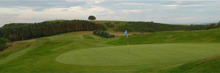 A view across Kirkhill golf course