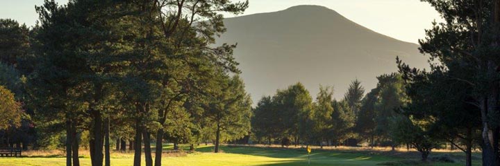 A view of Ladybank golf course