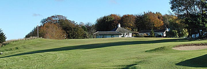 The 9th hole at Lundin Ladies Golf Club