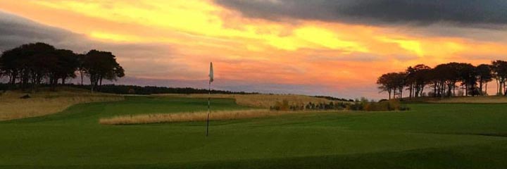 A view of Maverston golf course