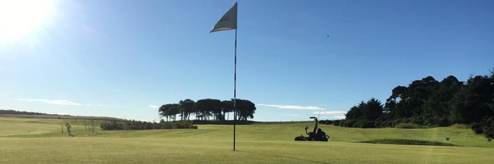 A view of Maverston golf course