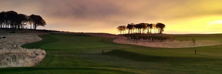 A view of Maverston golf course