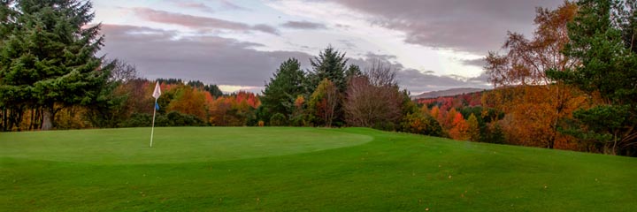 The 11th hole at Milngavie Golf Club