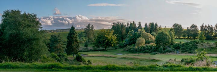 The 2nd hole at Milngavie Golf Club