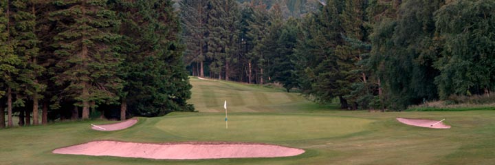 The 16th hole at Milngavie Golf Club