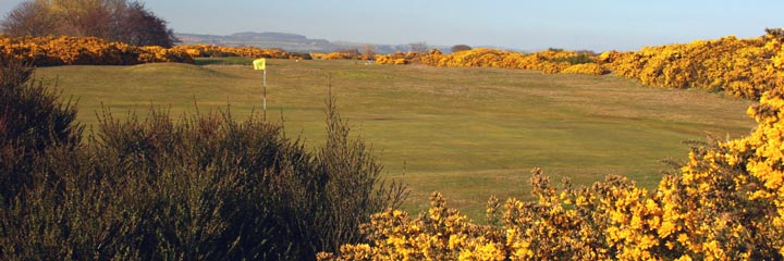 The 6th hole on the Broomfield course at Montrose Golf Links