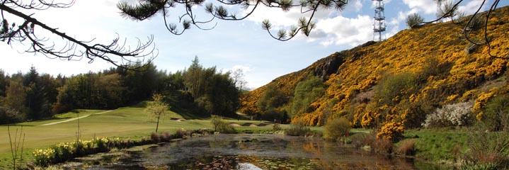 A view of Mortonhall Golf Club, Edinburgh
