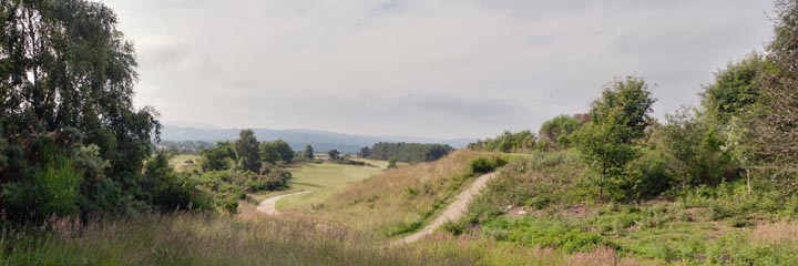 The 14th hole at Muir of Ord Golf Club