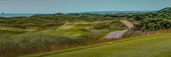 A view of the Murcar Golf Links