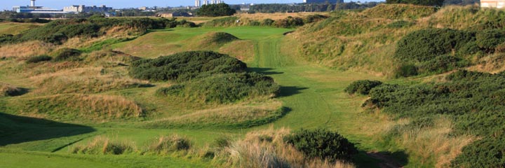 The 5th hole at Murcar Links Golf Club