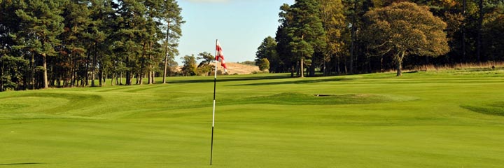 A view of Murrayshall golf course