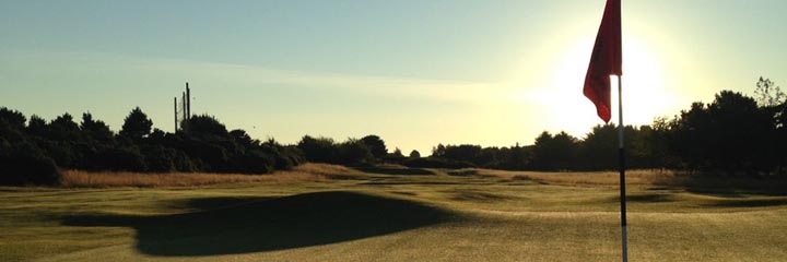 A view of Nairn Dunbar golf course