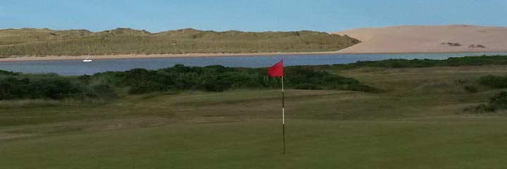 The 13th hole at Newburgh-on-Ythan Golf Club