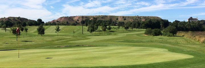 A view of Niddry Castle golf course