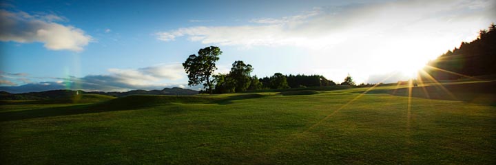 The 3rd hole at Pitlochry Golf Club