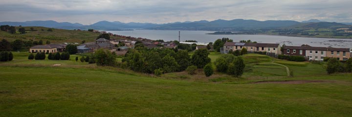 The 2nd hole at Port Glasgow Golf Club