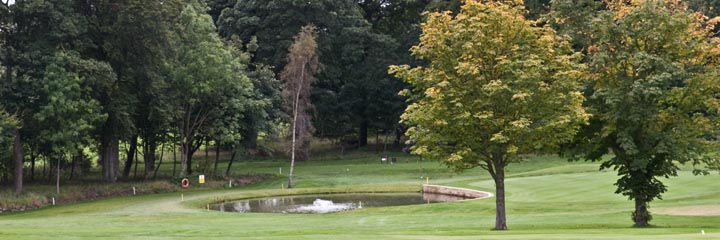 The easy walking parkland course at Ratho Park Golf Club