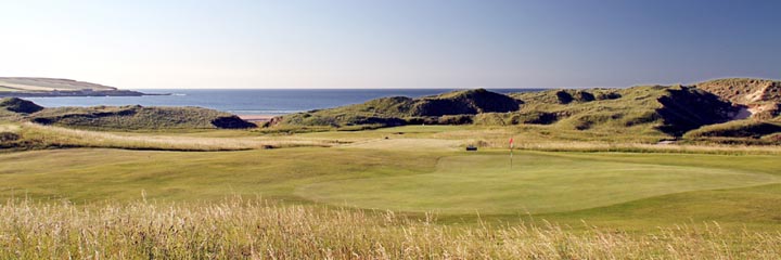 A view of Reay golf course