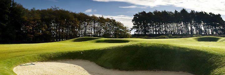The 3rd hole of Rowallan Castle golf course