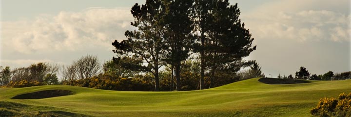 The 8th hole of the Portland course at Royal Troon Golf Club