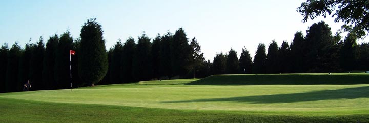 A view of Sandyhills Golf Club, 5 miles from Glasgow city centre