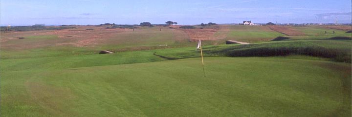 A view of the Strabathie 9 hole course at Murcar Links